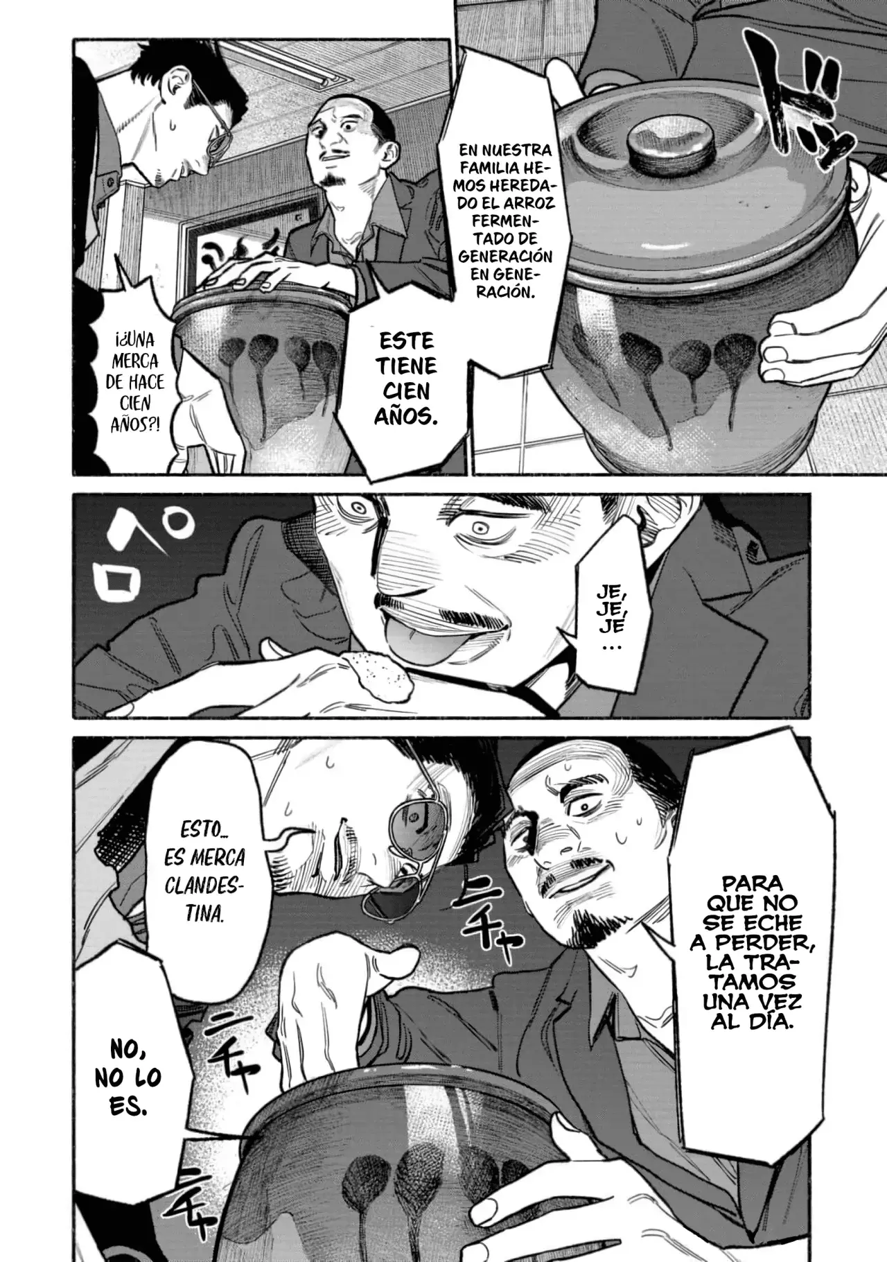 Gokushufudou Capitulo 133 página 8