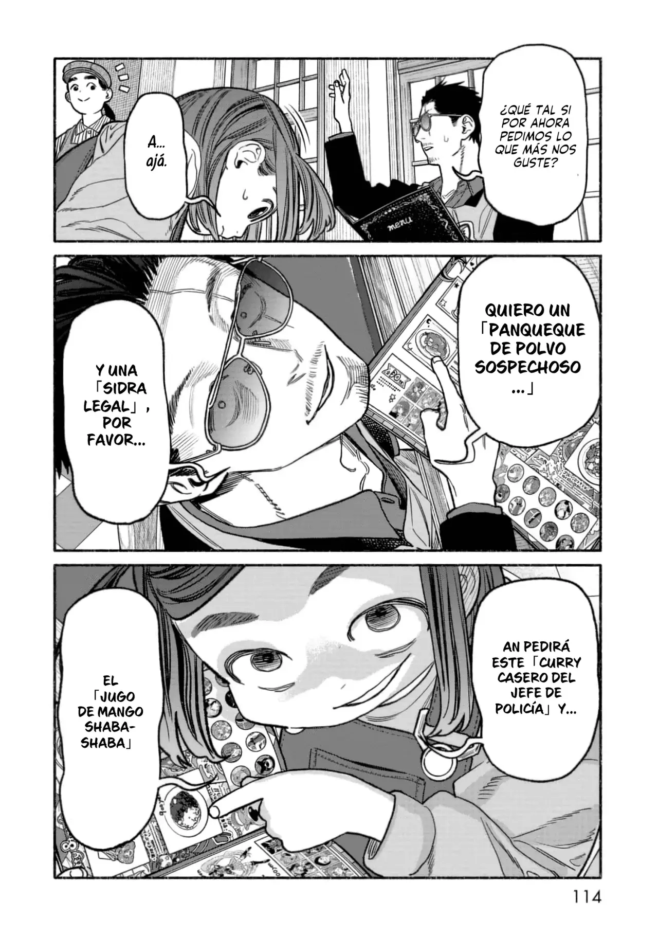 Gokushufudou Capitulo 134 página 4