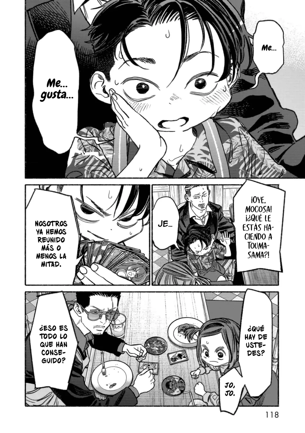 Gokushufudou Capitulo 134 página 8