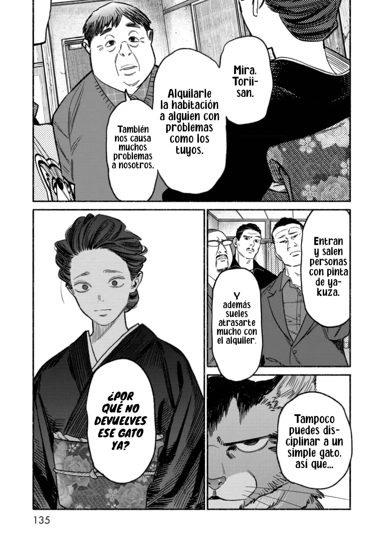 Gokushufudou Capitulo 135 página 11