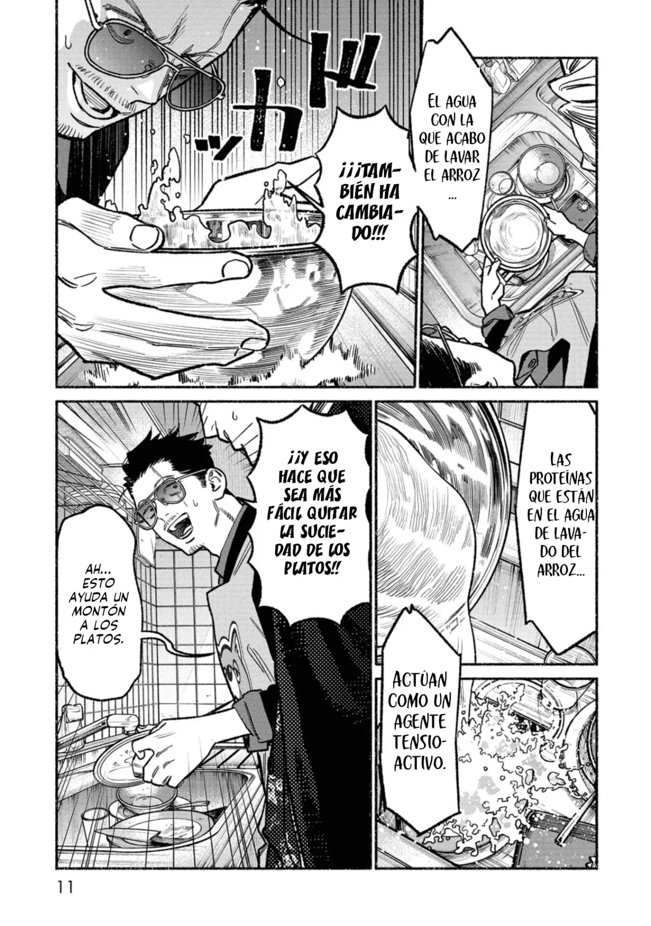 Gokushufudou Capitulo 136 página 13
