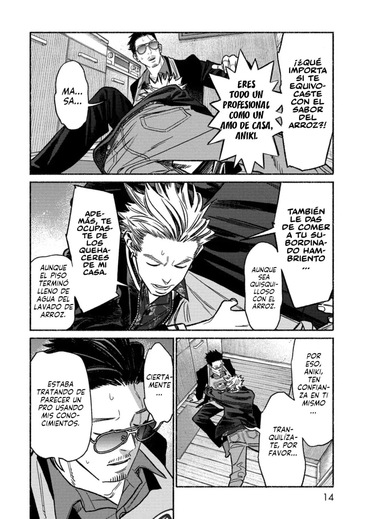Gokushufudou Capitulo 136 página 16