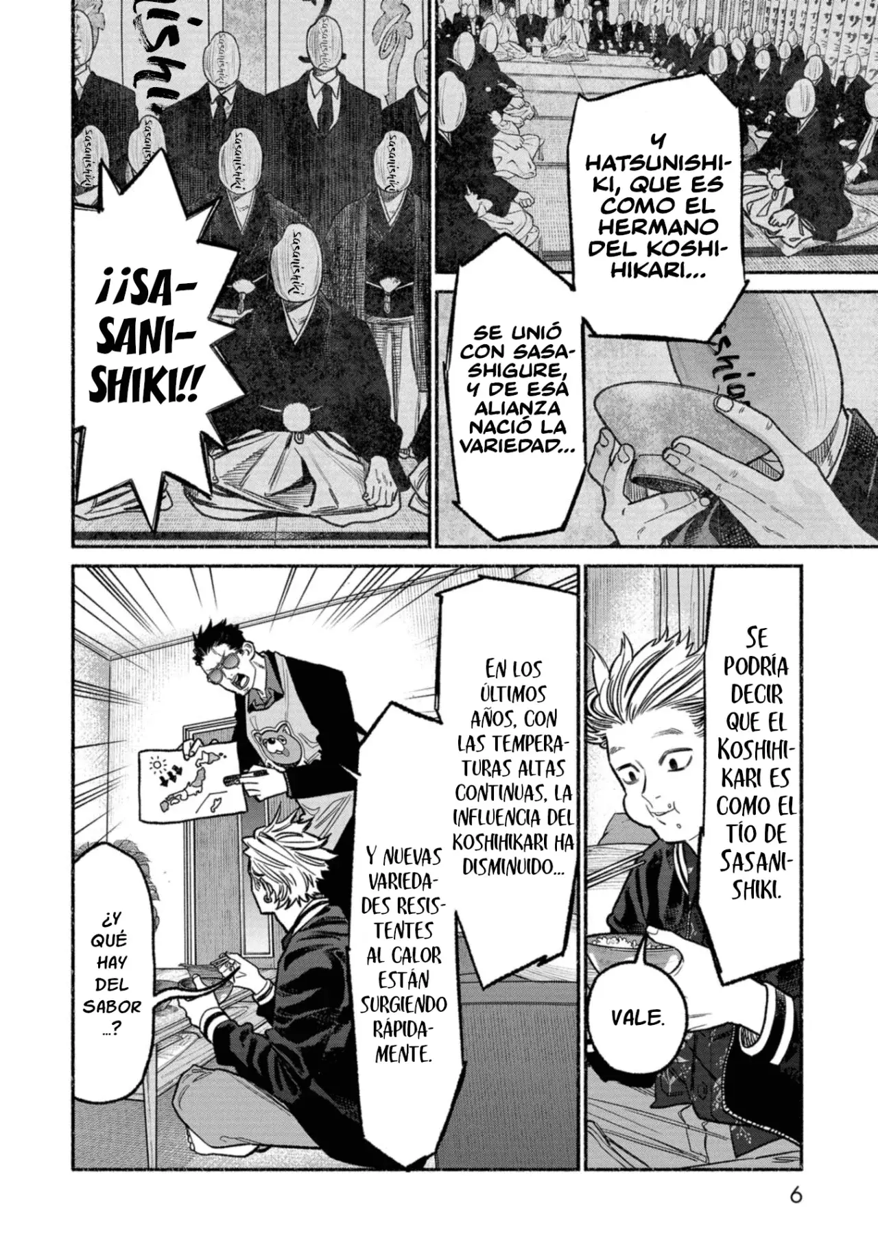 Gokushufudou Capitulo 136 página 8