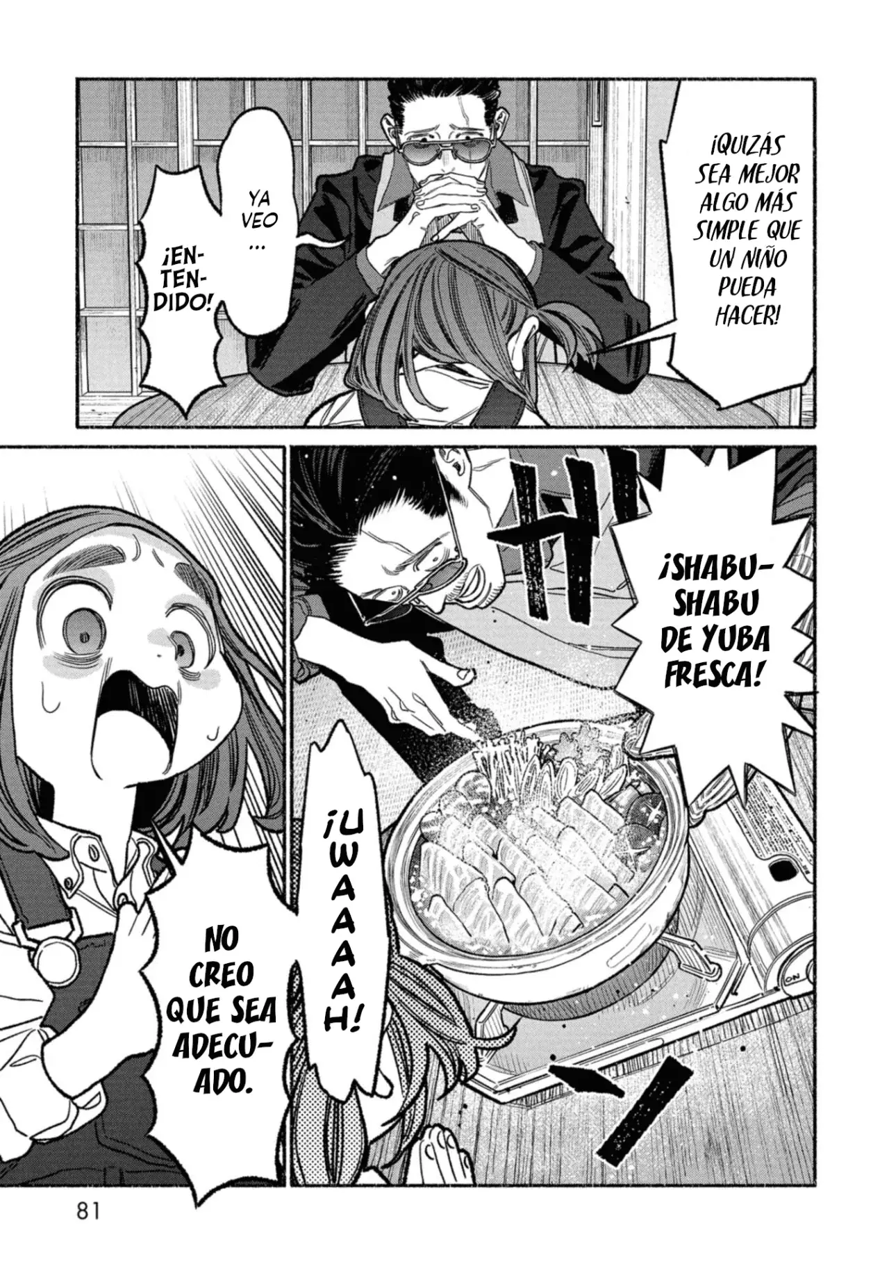 Gokushufudou Capitulo 141 página 5
