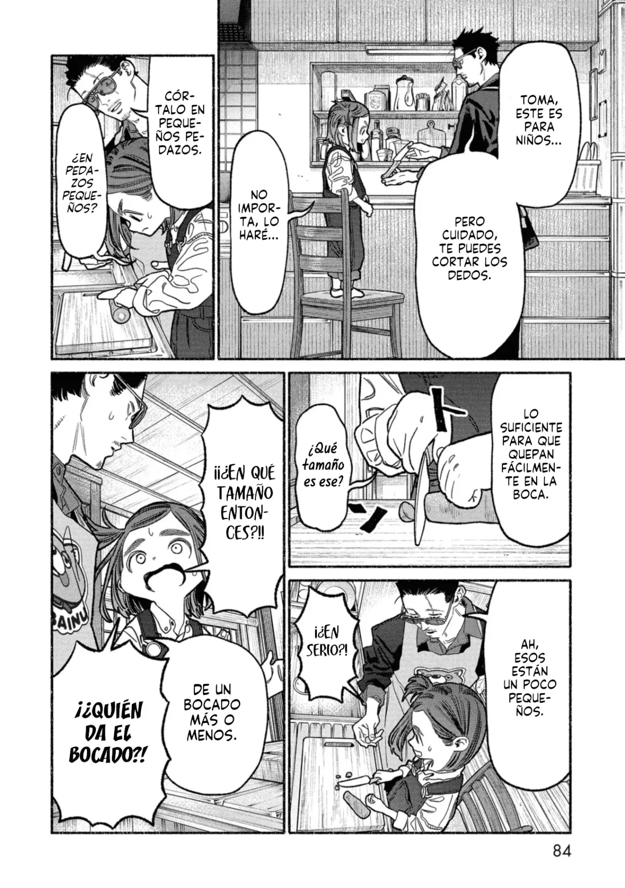 Gokushufudou Capitulo 141 página 8