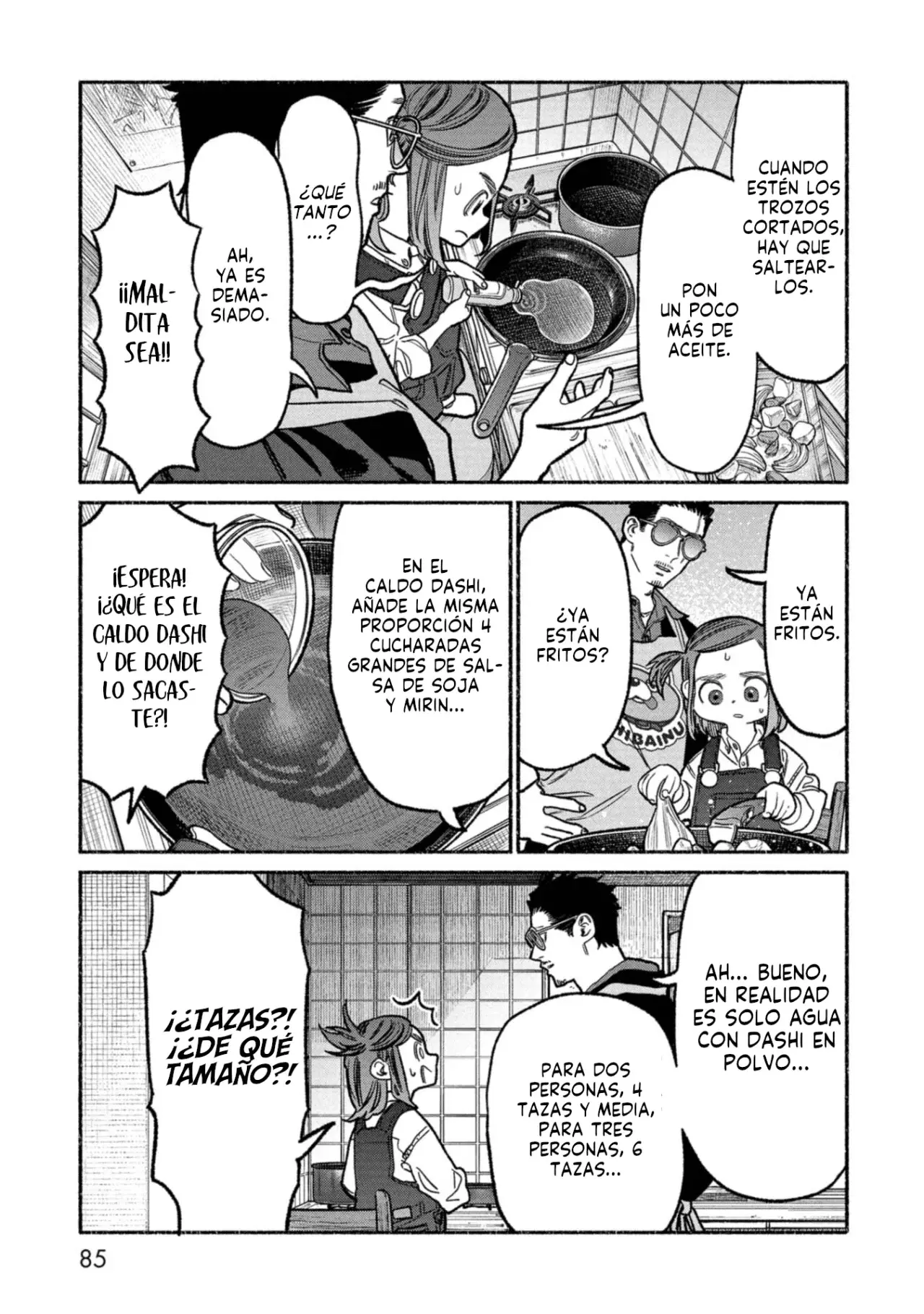 Gokushufudou Capitulo 141 página 9