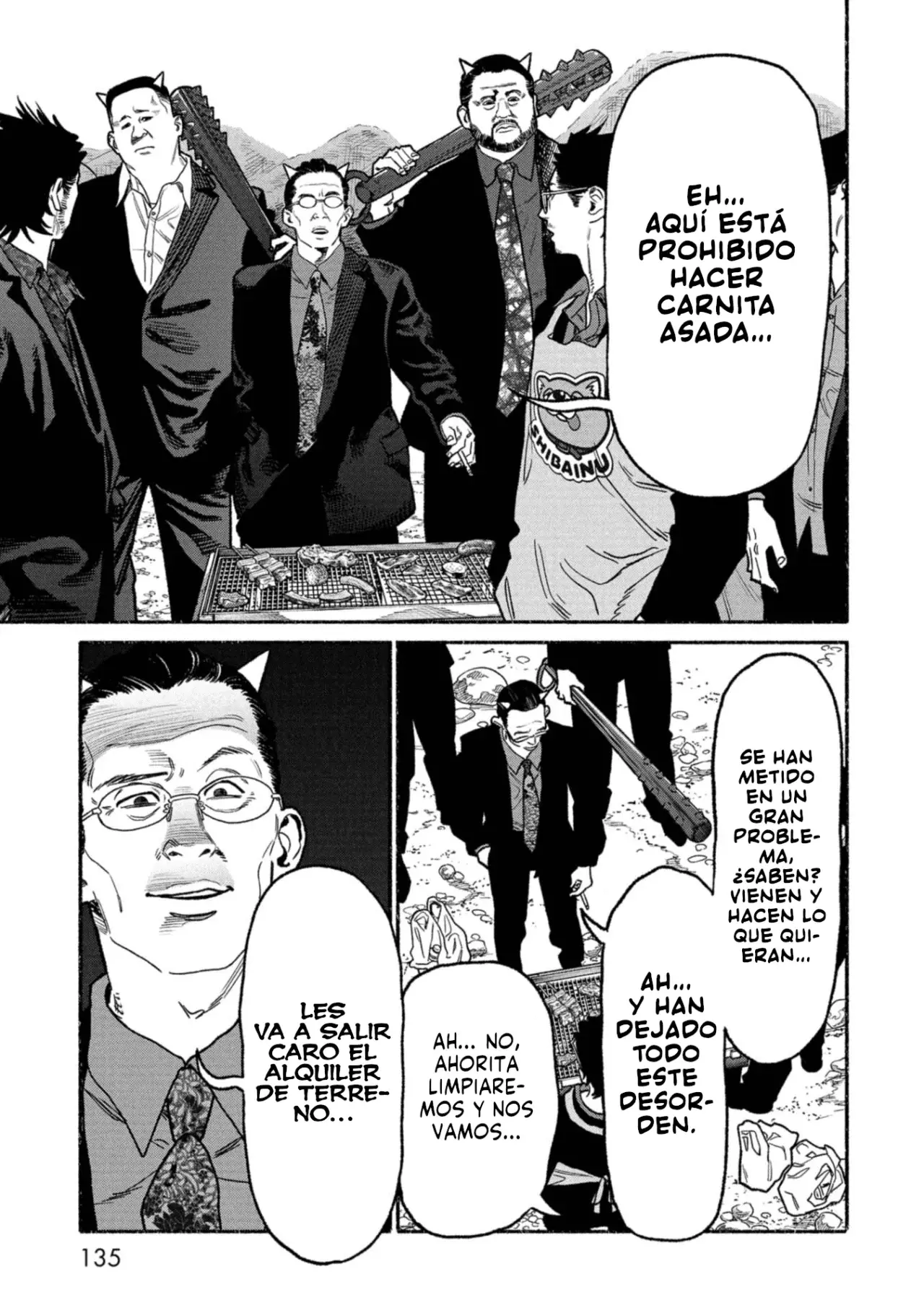 Gokushufudou Capitulo 144 página 11