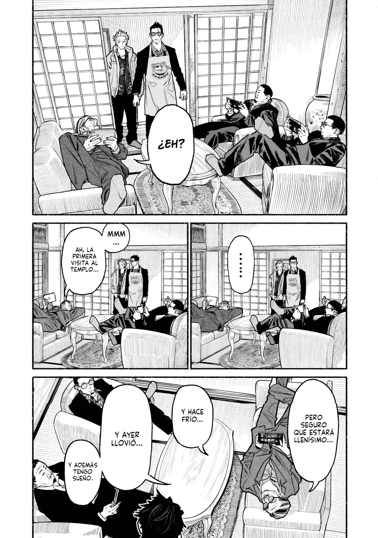 Gokushufudou Capitulo 148 página 3