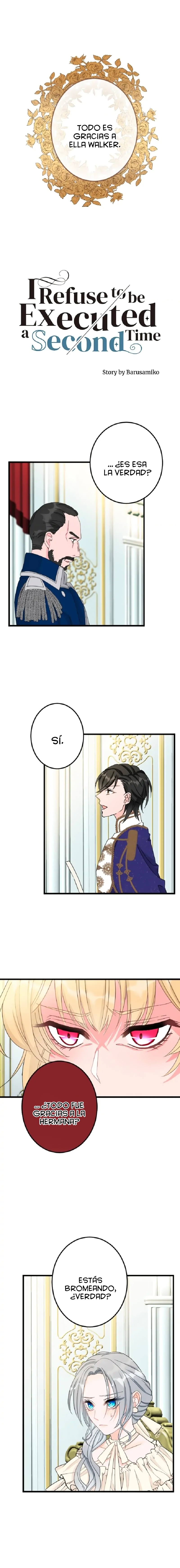 Me niego a ser ejecutada por segunda vez Capitulo 26 página 3