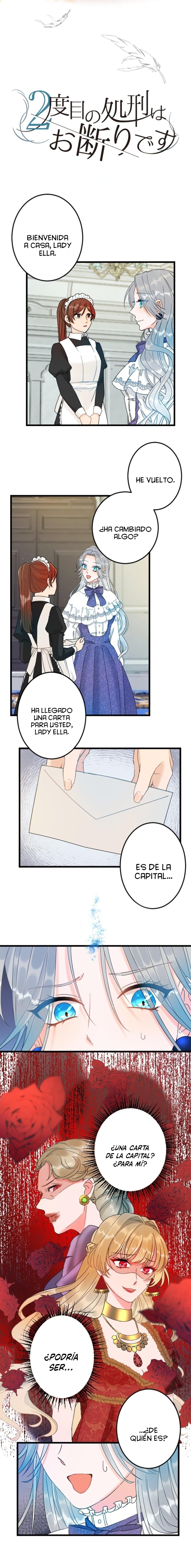 Me niego a ser ejecutada por segunda vez Capitulo 5 página 5