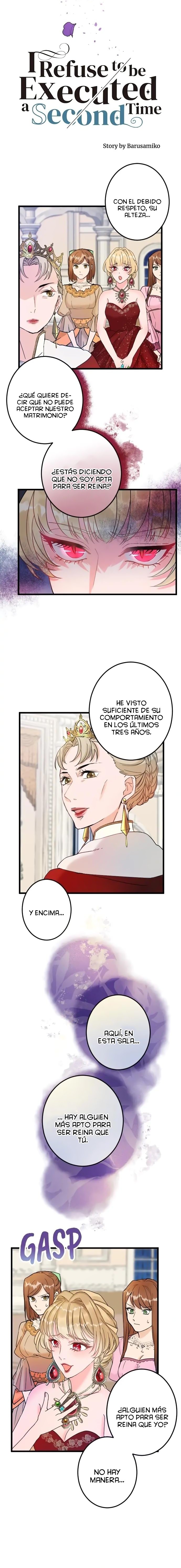Me niego a ser ejecutada por segunda vez Capitulo 7 página 4