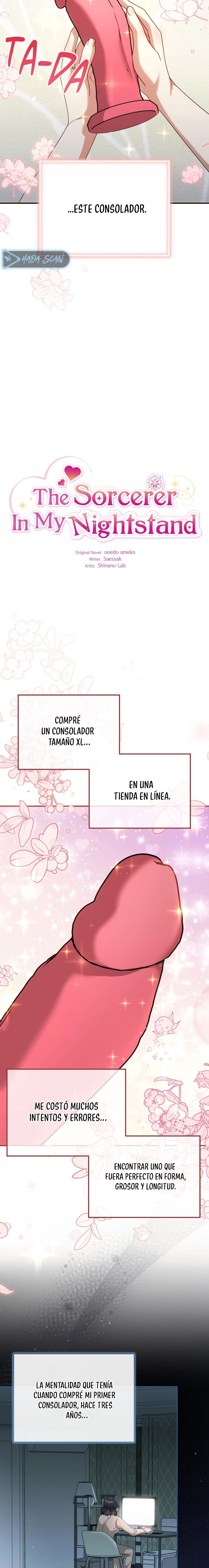 El Hechicero en mi mesita de noche Capitulo 1 página 5