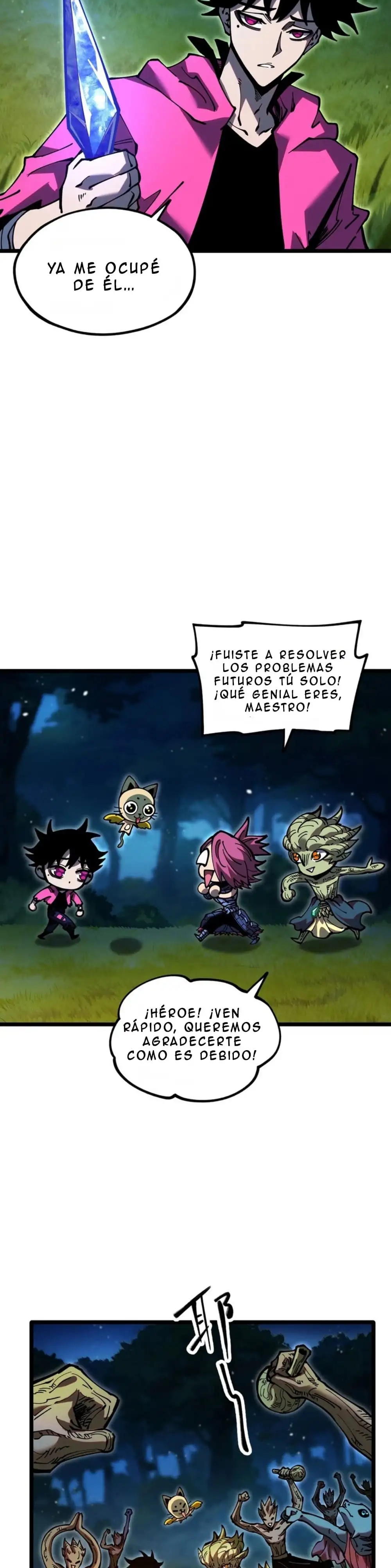¿¡Mi “cosa” resulta ser el Rey Demonio más fuerte!? Capitulo 14 página 16