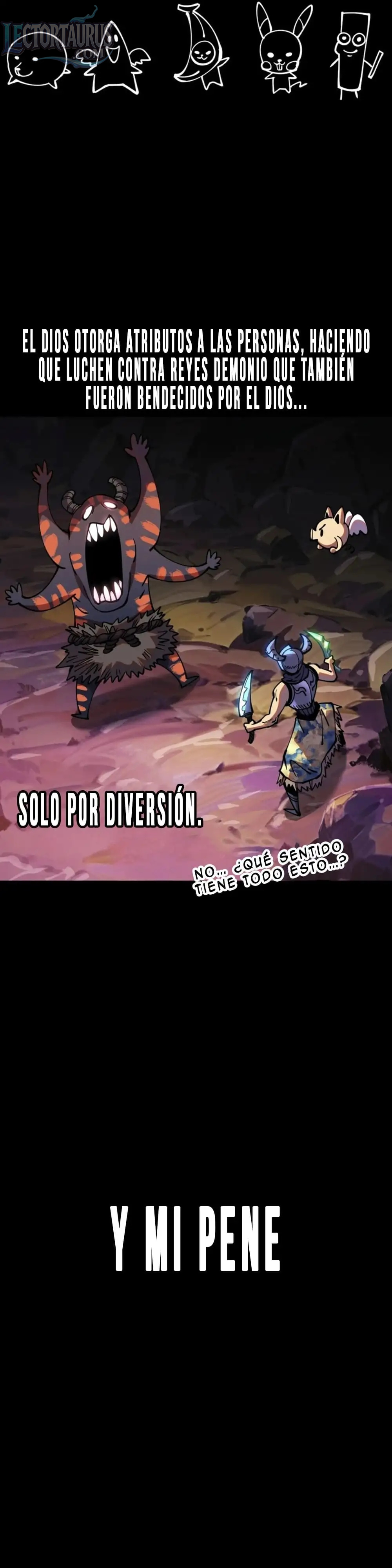 ¿¡Mi “cosa” resulta ser el Rey Demonio más fuerte!? Capitulo 15 página 17