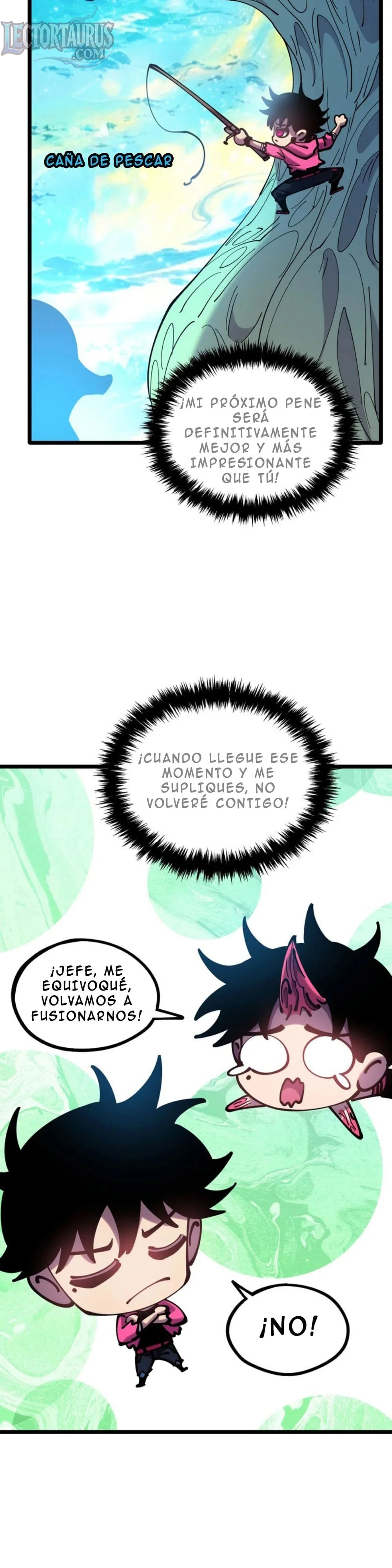 ¿¡Mi “cosa” resulta ser el Rey Demonio más fuerte!? Capitulo 18 página 13