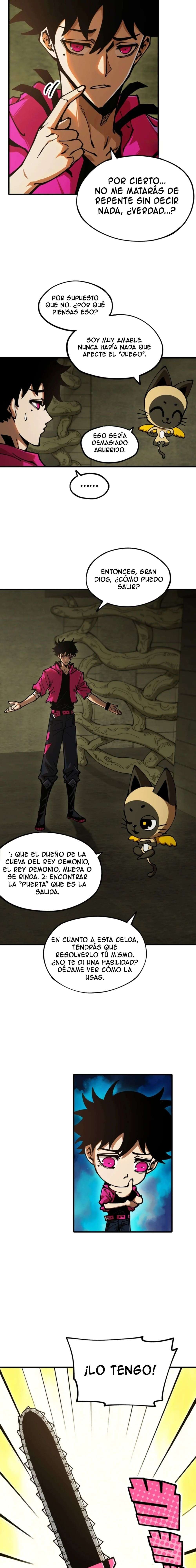 ¿¡Mi “cosa” resulta ser el Rey Demonio más fuerte!? Capitulo 4 página 4