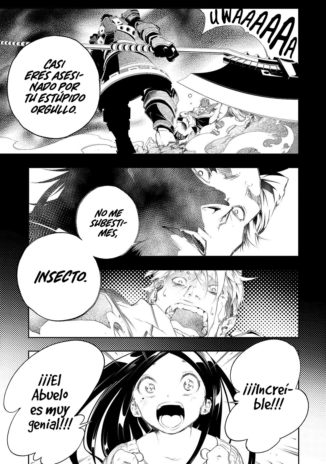 Soy el Talker más despiadado y dominaré al clan más fuerte del mundo Capitulo 1: El estimado abuelo y la razón por la que el más débil aspira a ser el más fuerte página 11