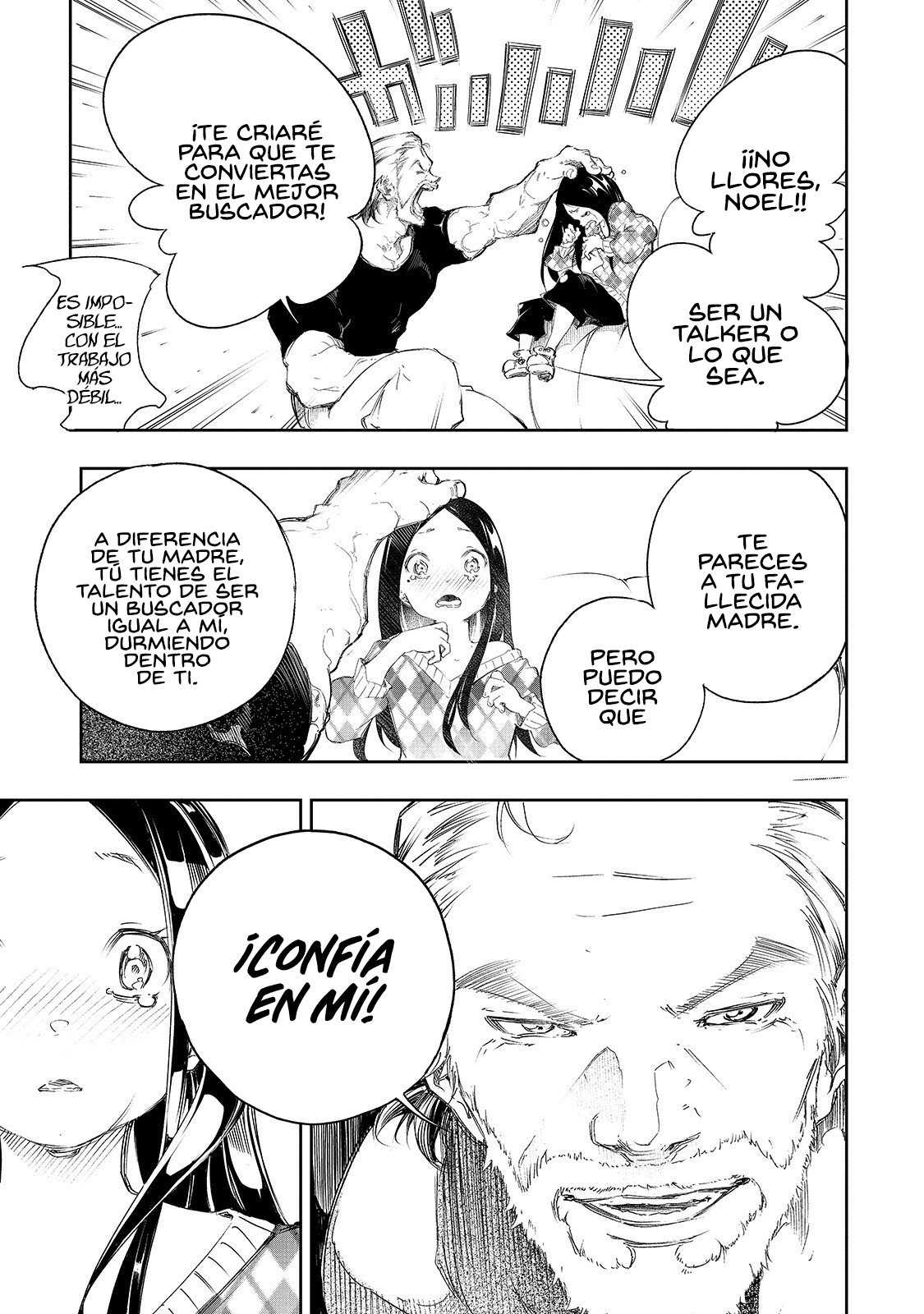 Soy el Talker más despiadado y dominaré al clan más fuerte del mundo Capitulo 1: El estimado abuelo y la razón por la que el más débil aspira a ser el más fuerte página 15