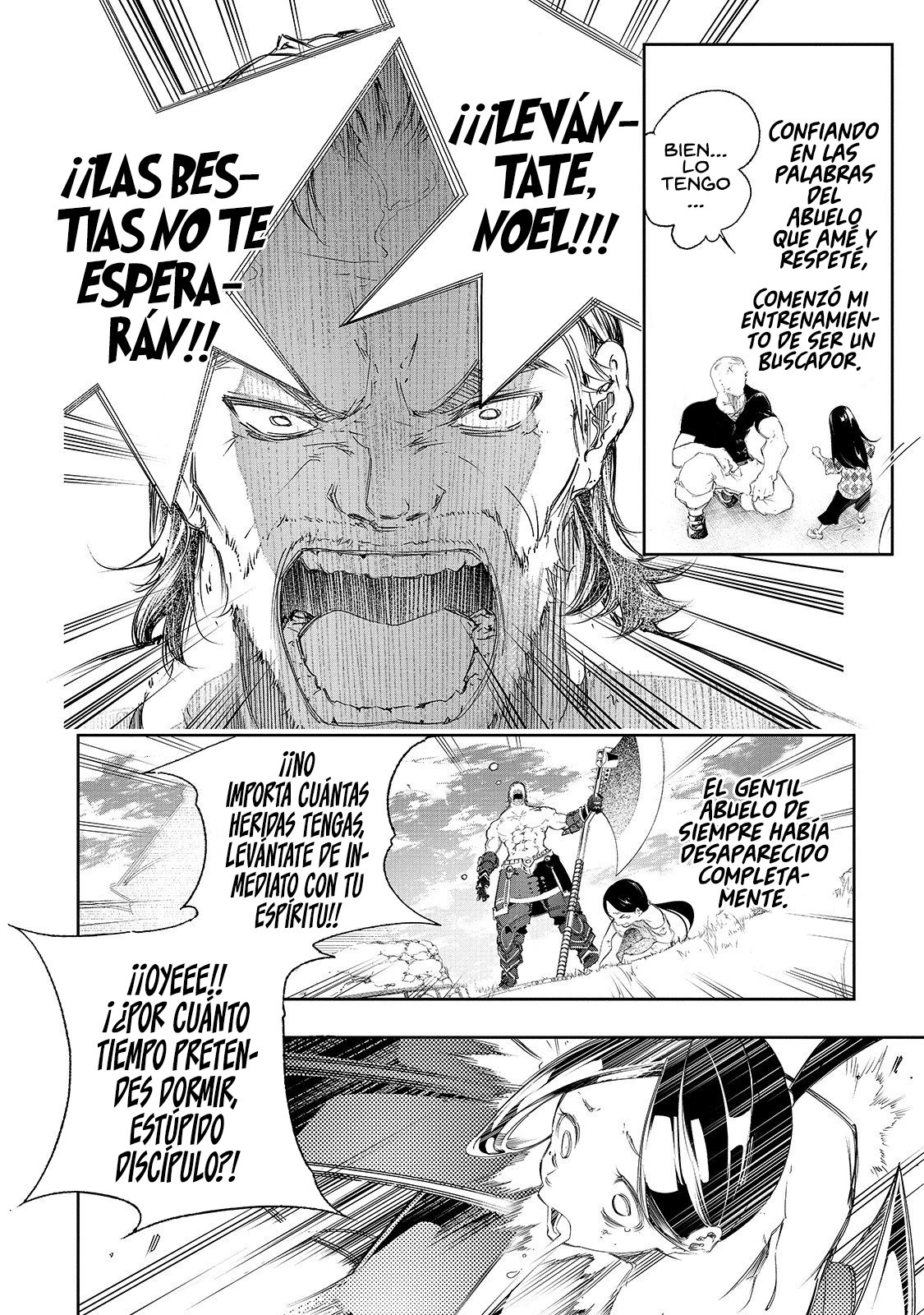 Soy el Talker más despiadado y dominaré al clan más fuerte del mundo Capitulo 1: El estimado abuelo y la razón por la que el más débil aspira a ser el más fuerte página 16