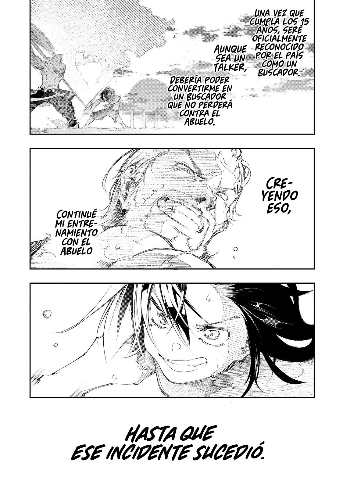 Soy el Talker más despiadado y dominaré al clan más fuerte del mundo Capitulo 1: El estimado abuelo y la razón por la que el más débil aspira a ser el más fuerte página 25