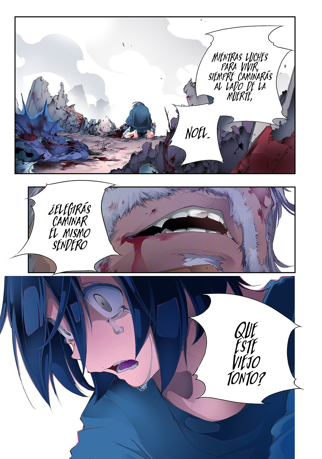 Soy el Talker más despiadado y dominaré al clan más fuerte del mundo Capitulo 1: El estimado abuelo y la razón por la que el más débil aspira a ser el más fuerte página 3