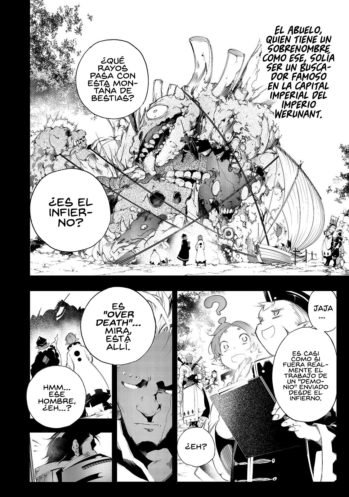 Soy el Talker más despiadado y dominaré al clan más fuerte del mundo Capitulo 1: El estimado abuelo y la razón por la que el más débil aspira a ser el más fuerte página 8