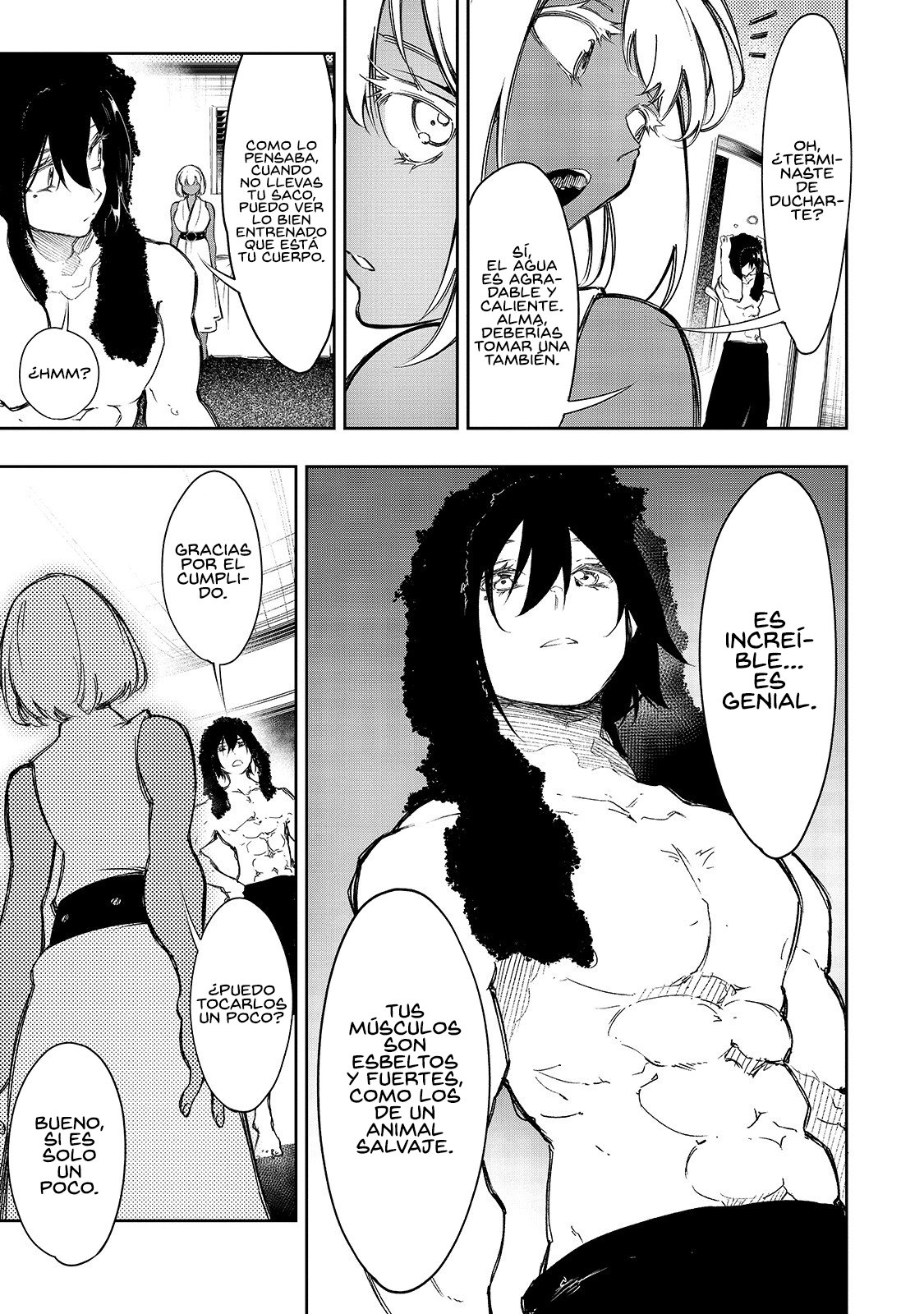 Soy el Talker más despiadado y dominaré al clan más fuerte del mundo Capitulo 12: ¿Un buen cuerpo que hace que los demás quieran tocarlo? página 13