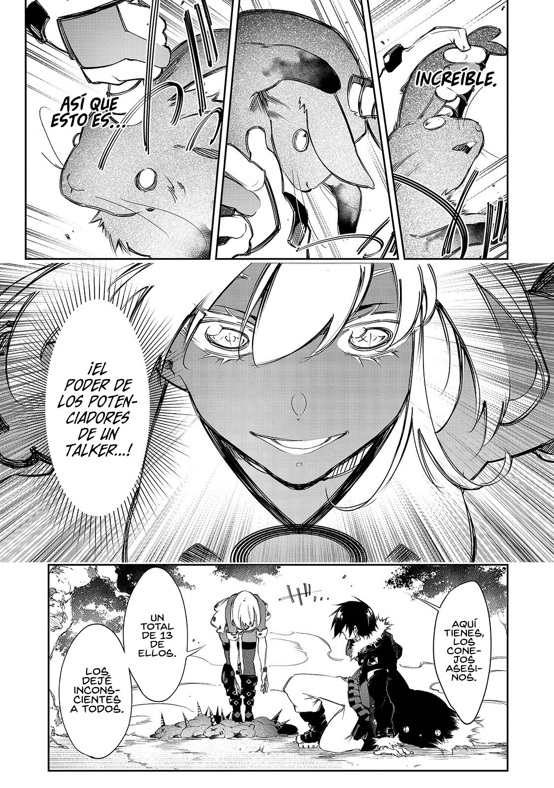 Soy el Talker más despiadado y dominaré al clan más fuerte del mundo Capitulo 12: ¿Un buen cuerpo que hace que los demás quieran tocarlo? página 5