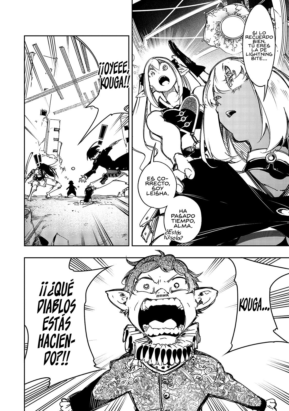 Soy el Talker más despiadado y dominaré al clan más fuerte del mundo Capitulo 18: El espadachín del lejano este página 16