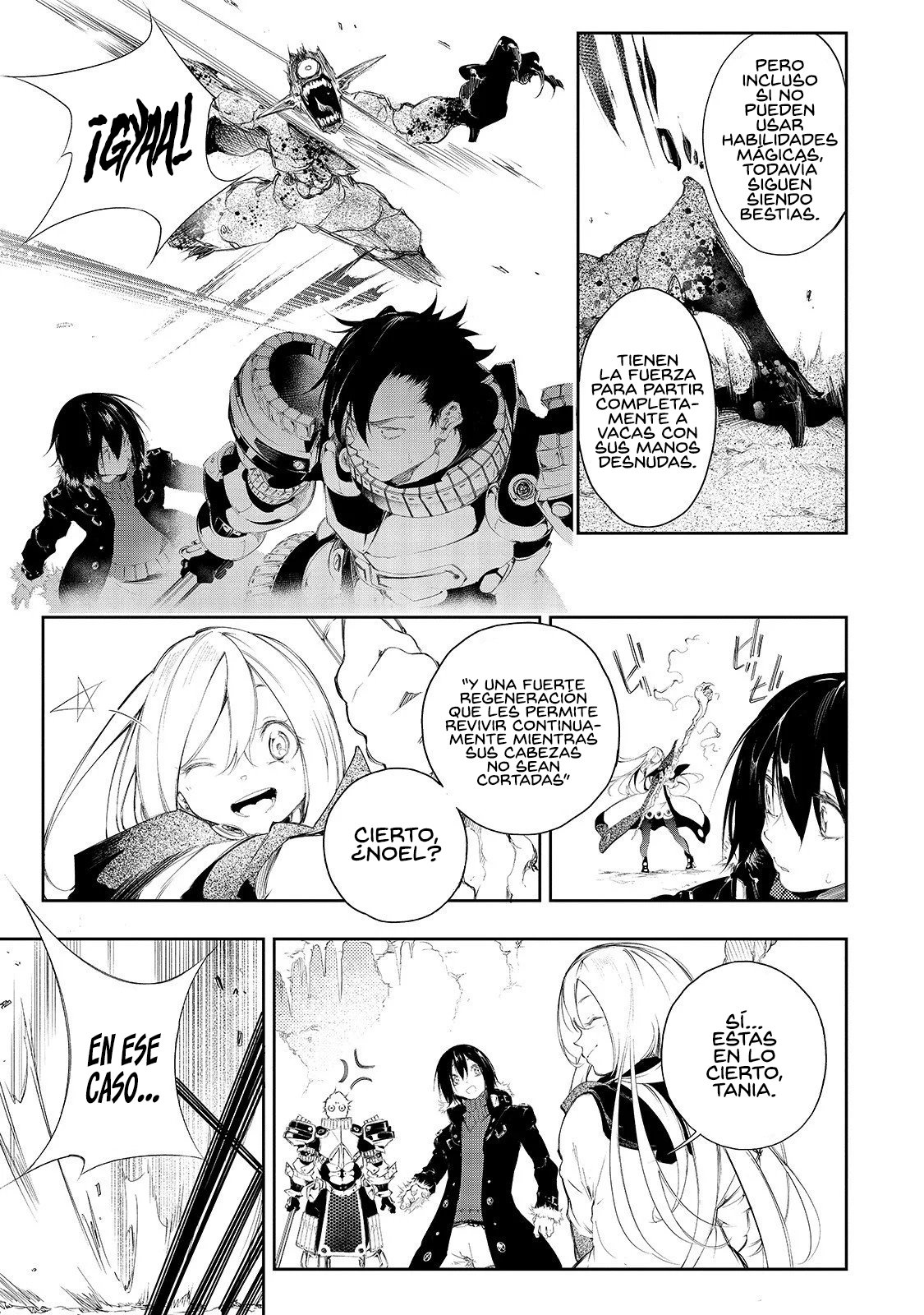 Soy el Talker más despiadado y dominaré al clan más fuerte del mundo Capitulo 2: La forma de luchar de un Talker página 17