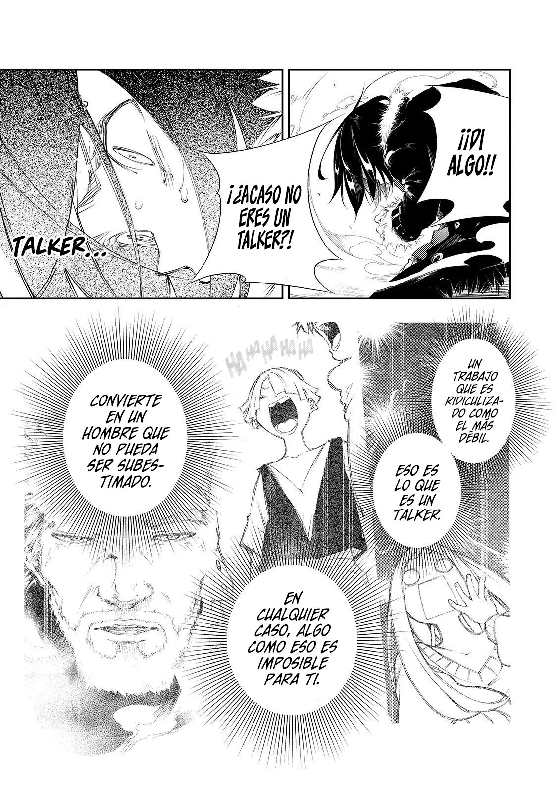 Soy el Talker más despiadado y dominaré al clan más fuerte del mundo Capitulo 2: La forma de luchar de un Talker página 25