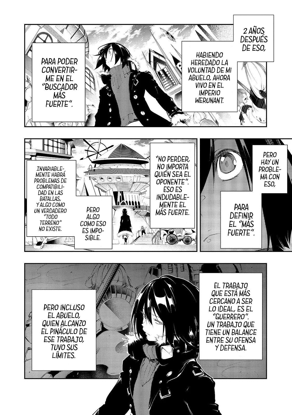 Soy el Talker más despiadado y dominaré al clan más fuerte del mundo Capitulo 2: La forma de luchar de un Talker página 8
