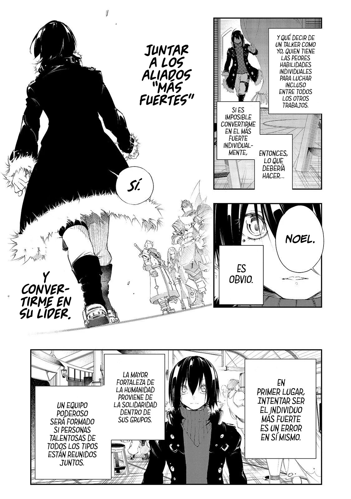 Soy el Talker más despiadado y dominaré al clan más fuerte del mundo Capitulo 2: La forma de luchar de un Talker página 9