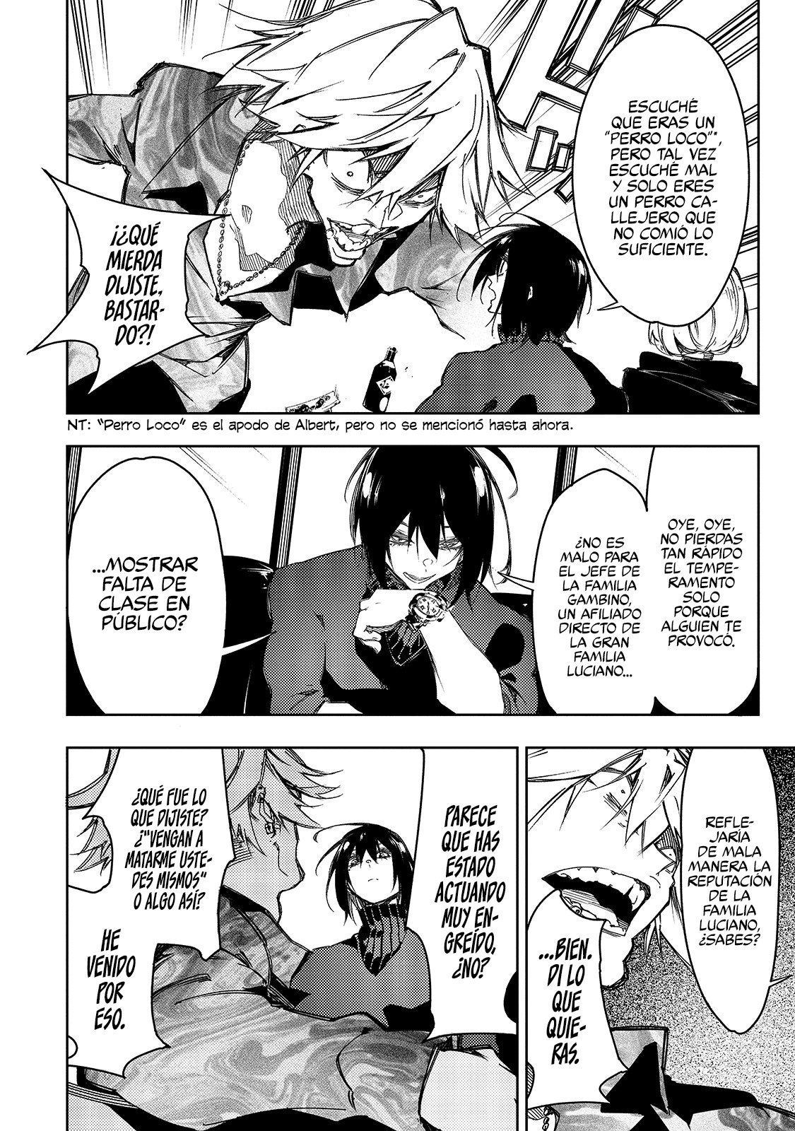 Soy el Talker más despiadado y dominaré al clan más fuerte del mundo Capitulo 23: El intrigante sonríe sin miedo página 10