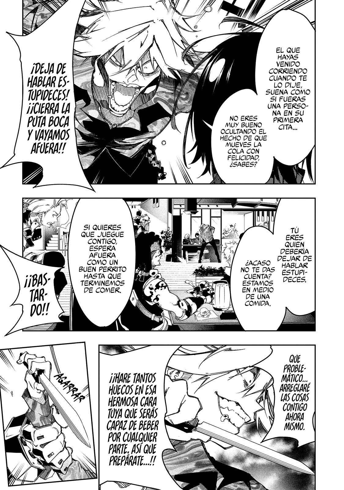 Soy el Talker más despiadado y dominaré al clan más fuerte del mundo Capitulo 23: El intrigante sonríe sin miedo página 11