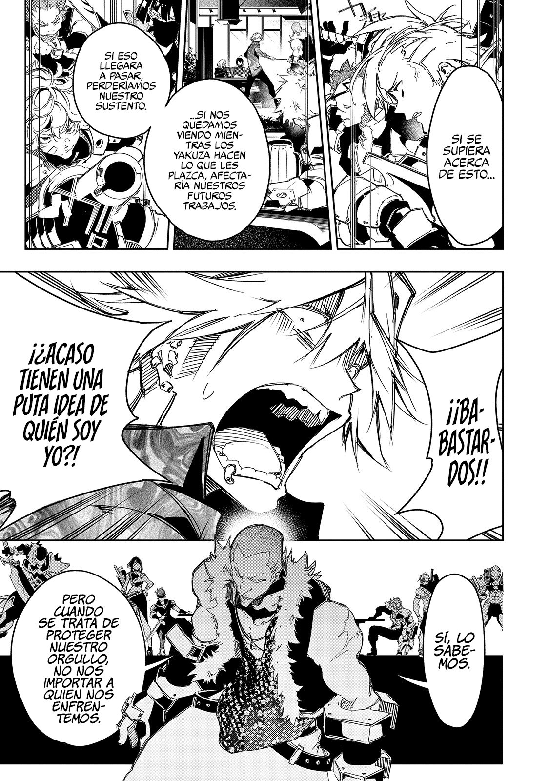 Soy el Talker más despiadado y dominaré al clan más fuerte del mundo Capitulo 23: El intrigante sonríe sin miedo página 13