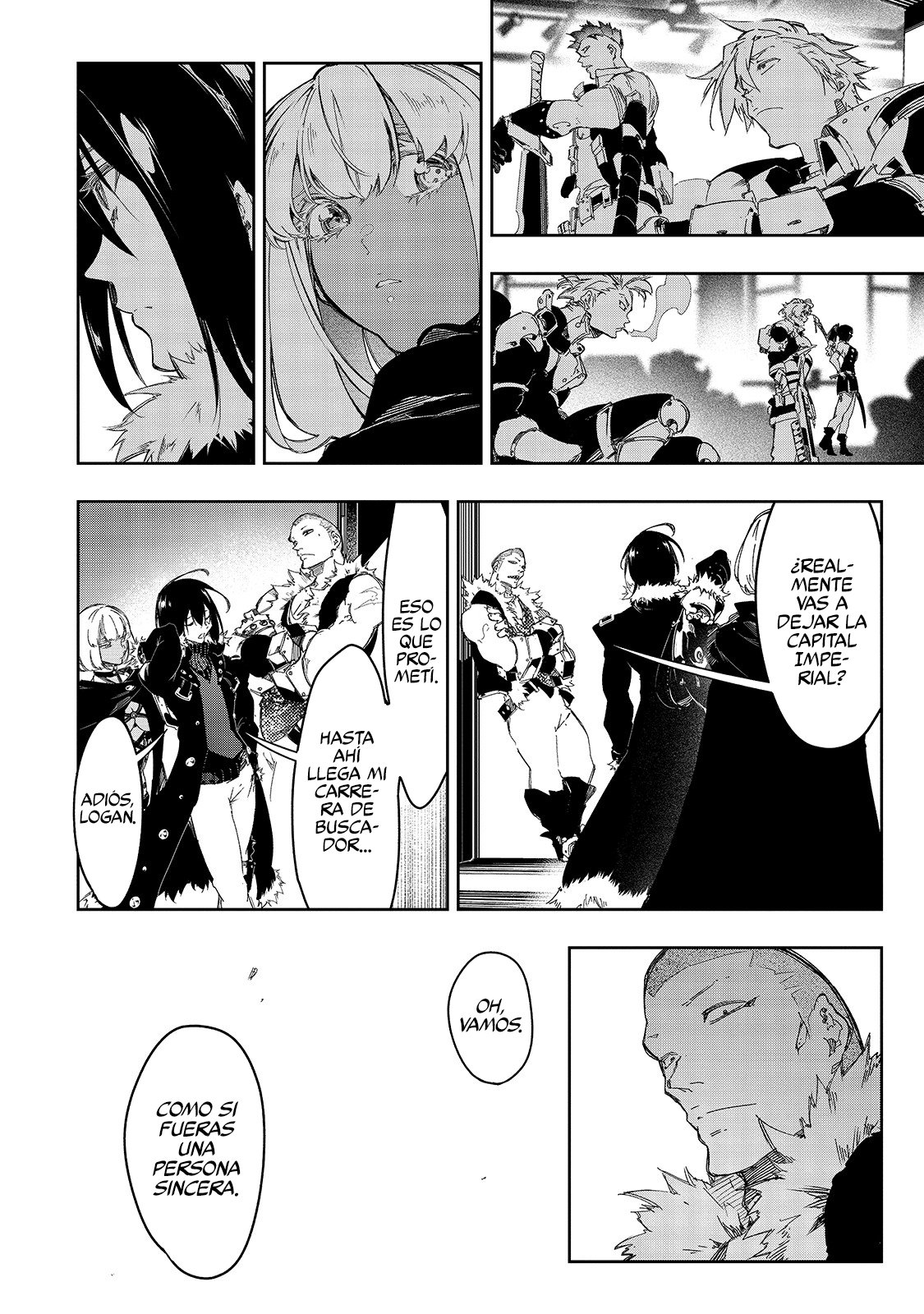 Soy el Talker más despiadado y dominaré al clan más fuerte del mundo Capitulo 23: El intrigante sonríe sin miedo página 24