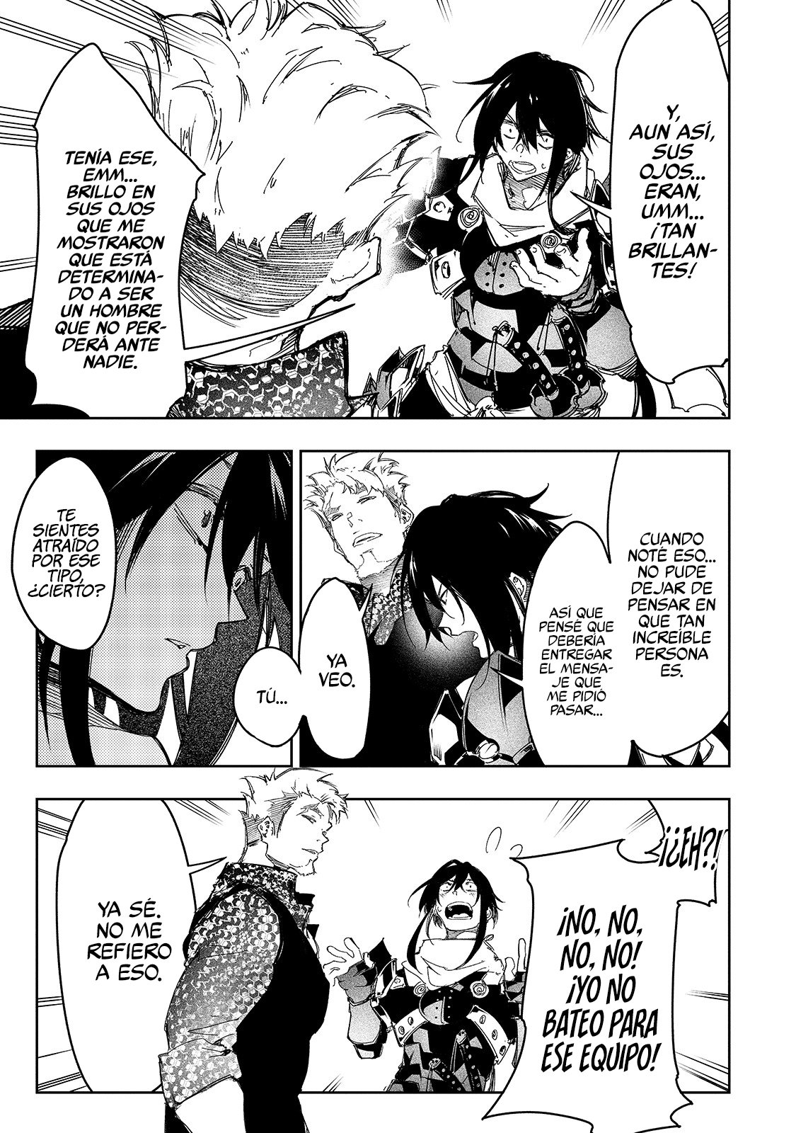 Soy el Talker más despiadado y dominaré al clan más fuerte del mundo Capitulo 23: El intrigante sonríe sin miedo página 5