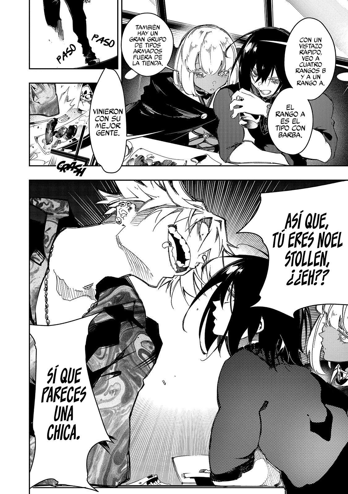 Soy el Talker más despiadado y dominaré al clan más fuerte del mundo Capitulo 23: El intrigante sonríe sin miedo página 8