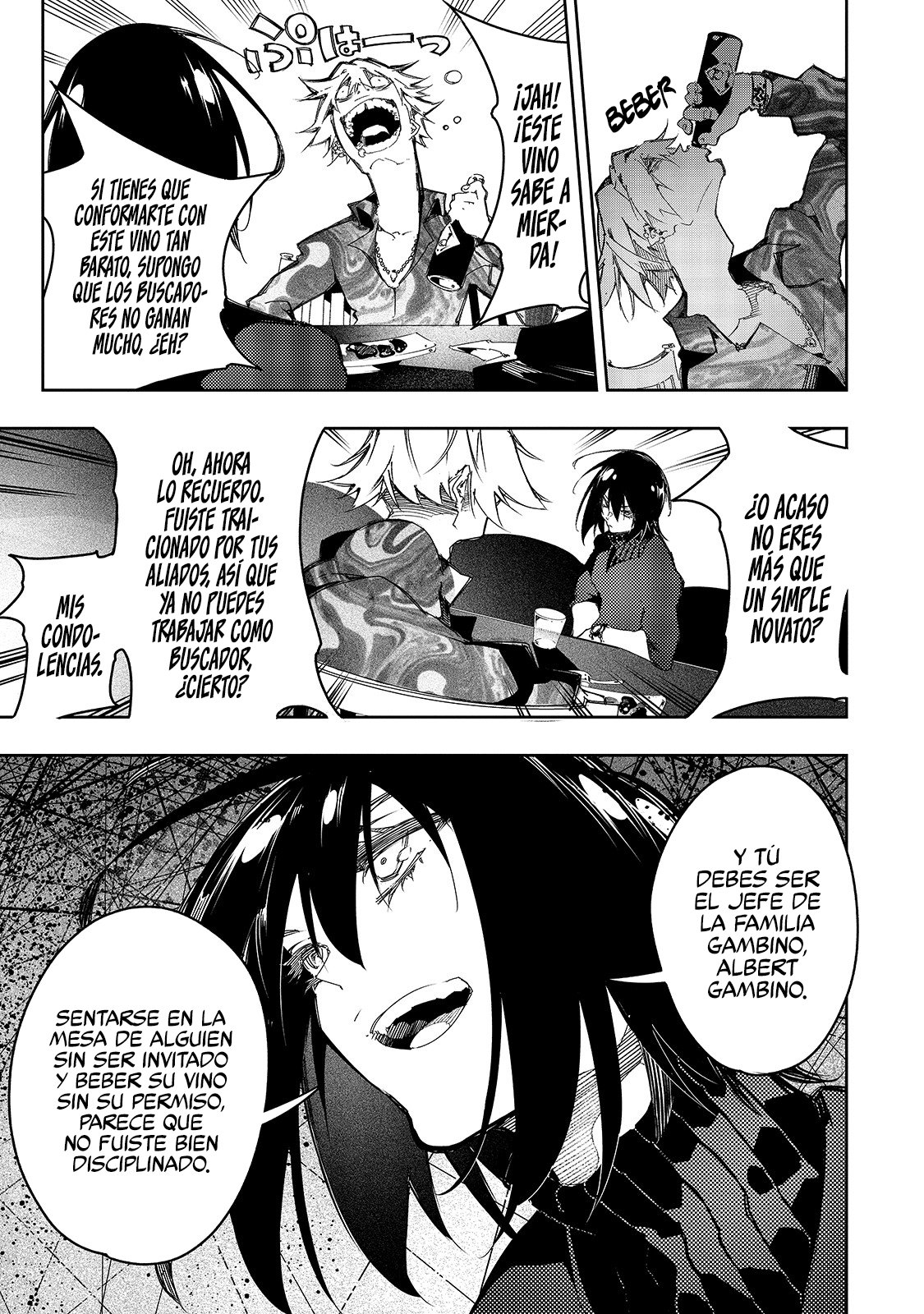 Soy el Talker más despiadado y dominaré al clan más fuerte del mundo Capitulo 23: El intrigante sonríe sin miedo página 9