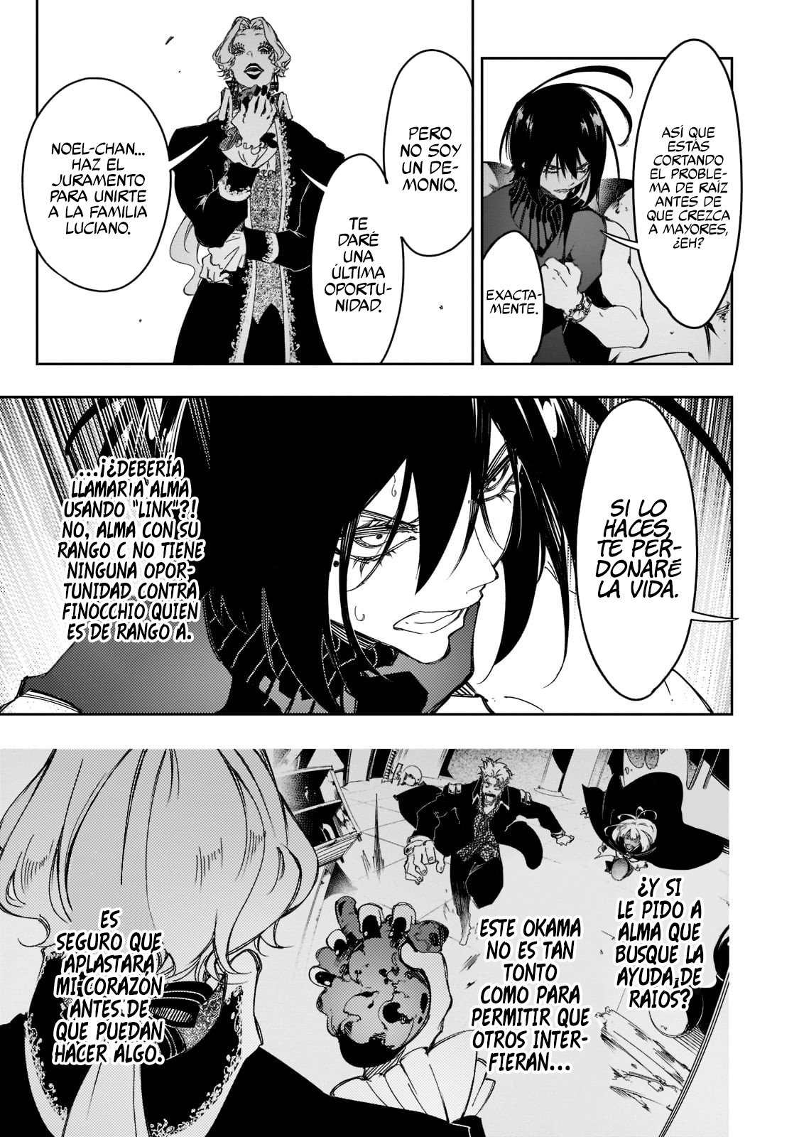 Soy el Talker más despiadado y dominaré al clan más fuerte del mundo Capitulo 27: El valor de un rey página 7
