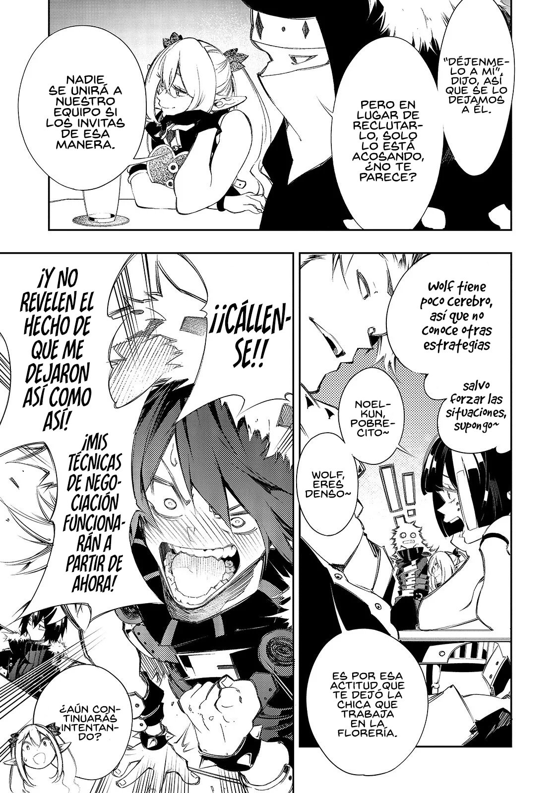 Soy el Talker más despiadado y dominaré al clan más fuerte del mundo Capitulo 9: ¿Una prometedora recién llegada? página 15
