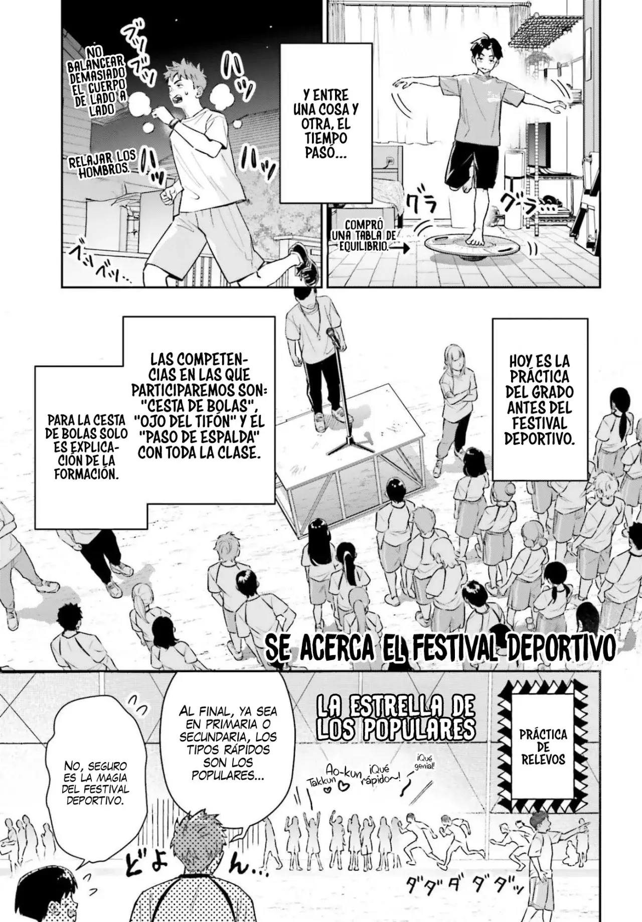 Boku no Kanojo wa Dekkawaii Capitulo 15: El comienzo del festival deportivo página 10