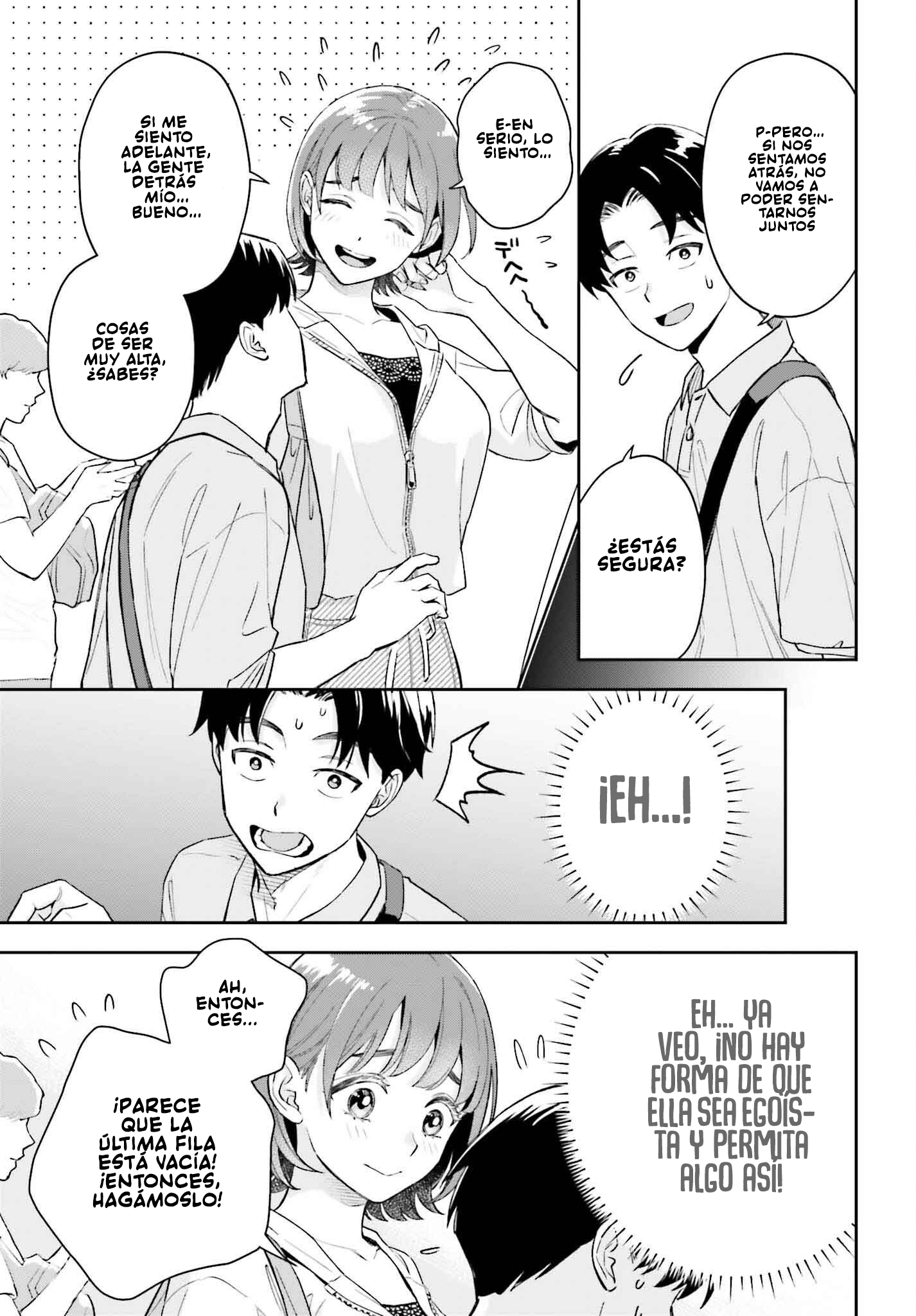 Boku no Kanojo wa Dekkawaii Capitulo 7: La primera cita página 10