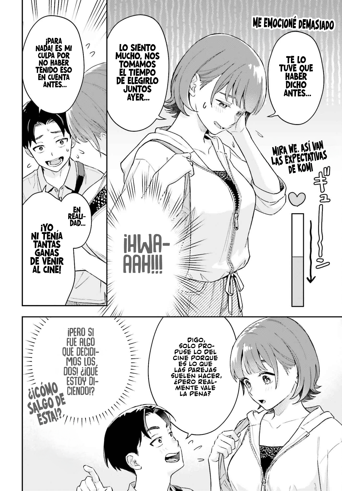 Boku no Kanojo wa Dekkawaii Capitulo 7: La primera cita página 11