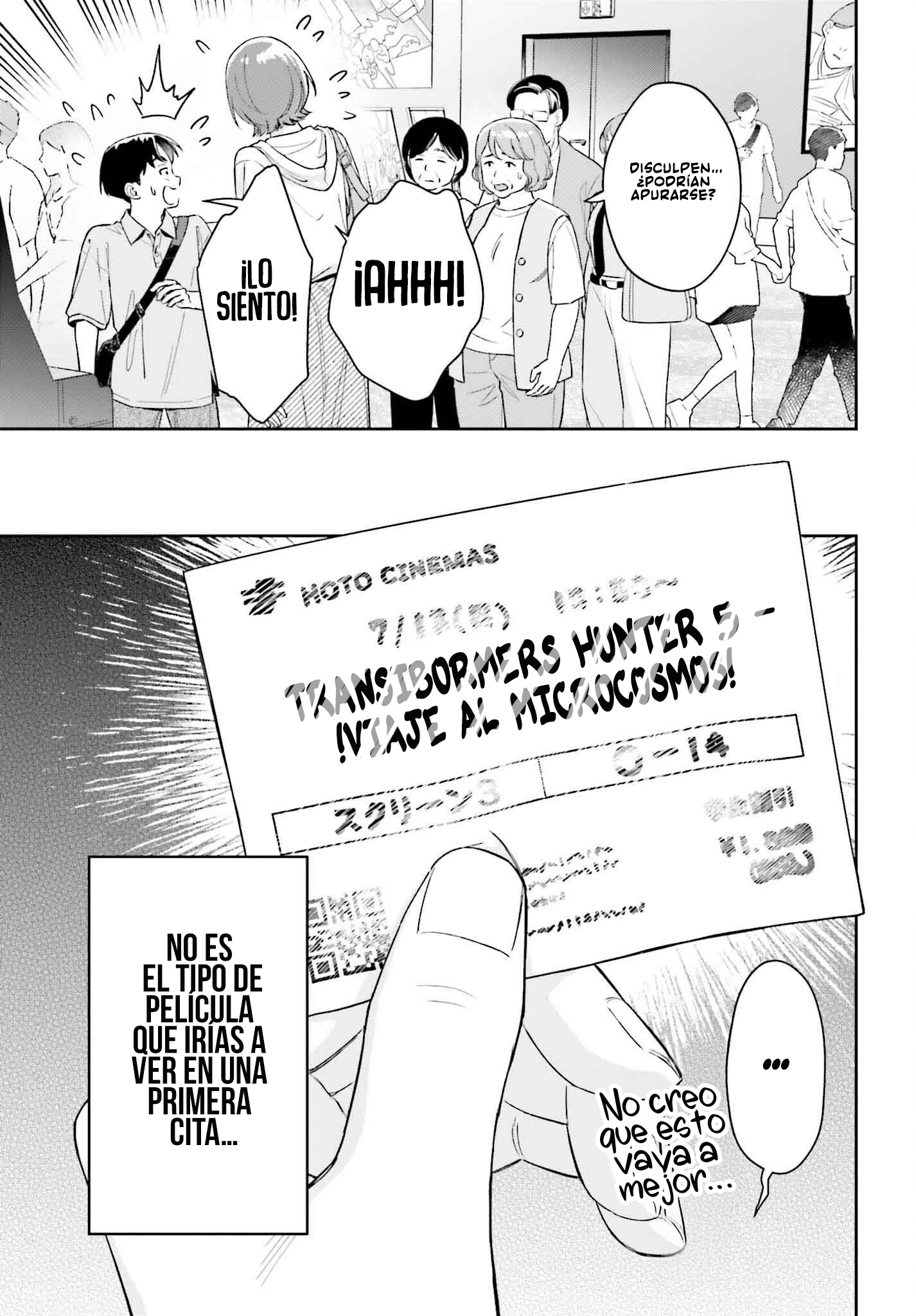 Boku no Kanojo wa Dekkawaii Capitulo 7: La primera cita página 12