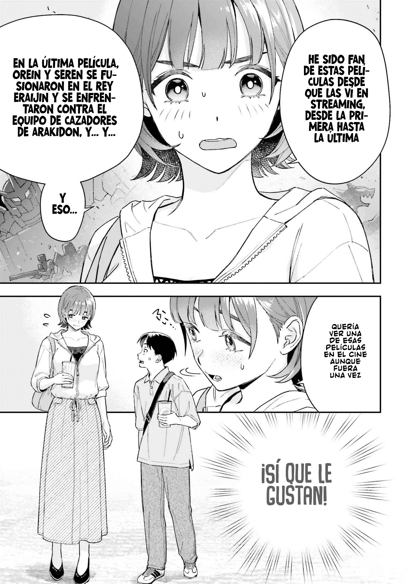 Boku no Kanojo wa Dekkawaii Capitulo 7: La primera cita página 14