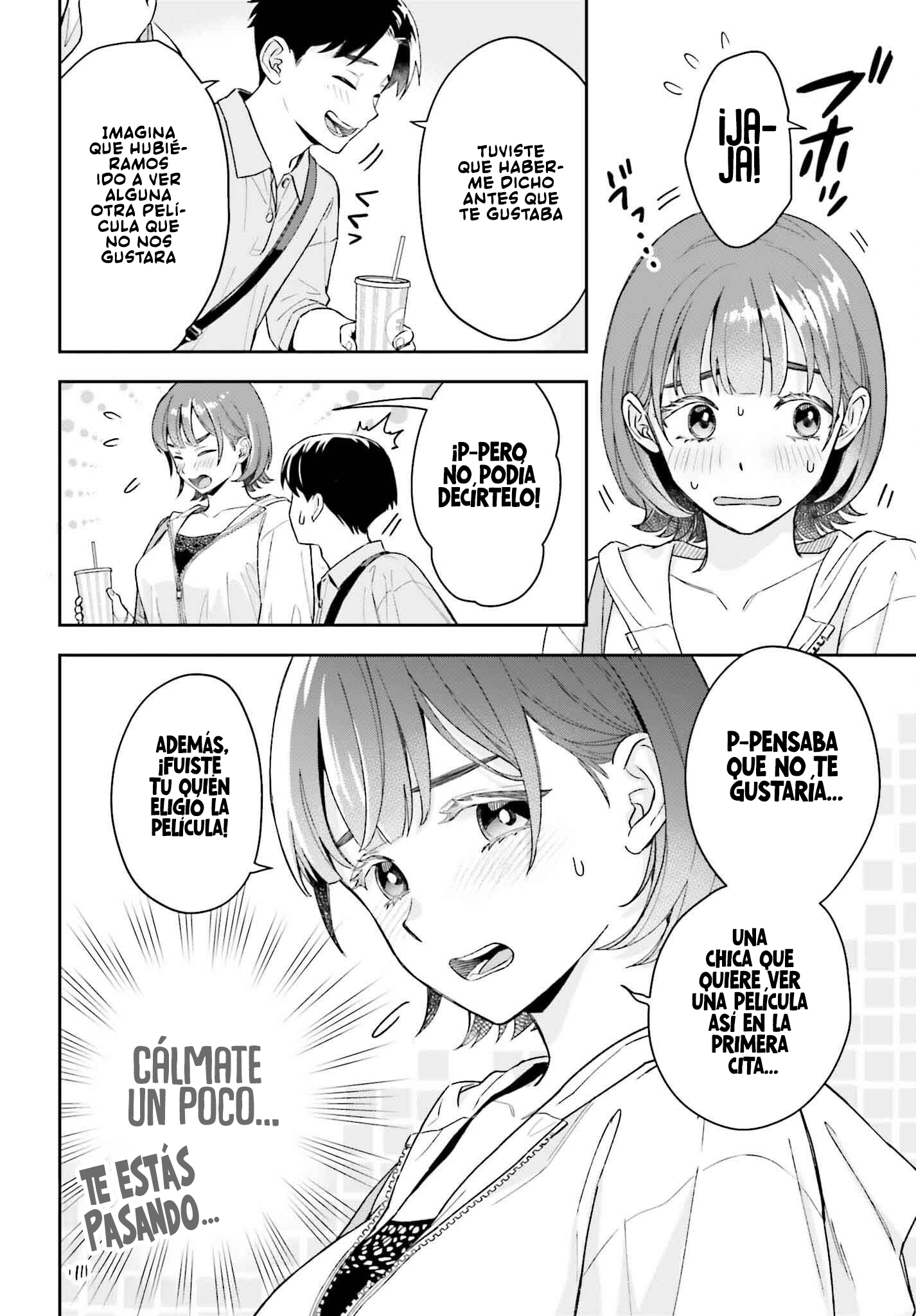 Boku no Kanojo wa Dekkawaii Capitulo 7: La primera cita página 15