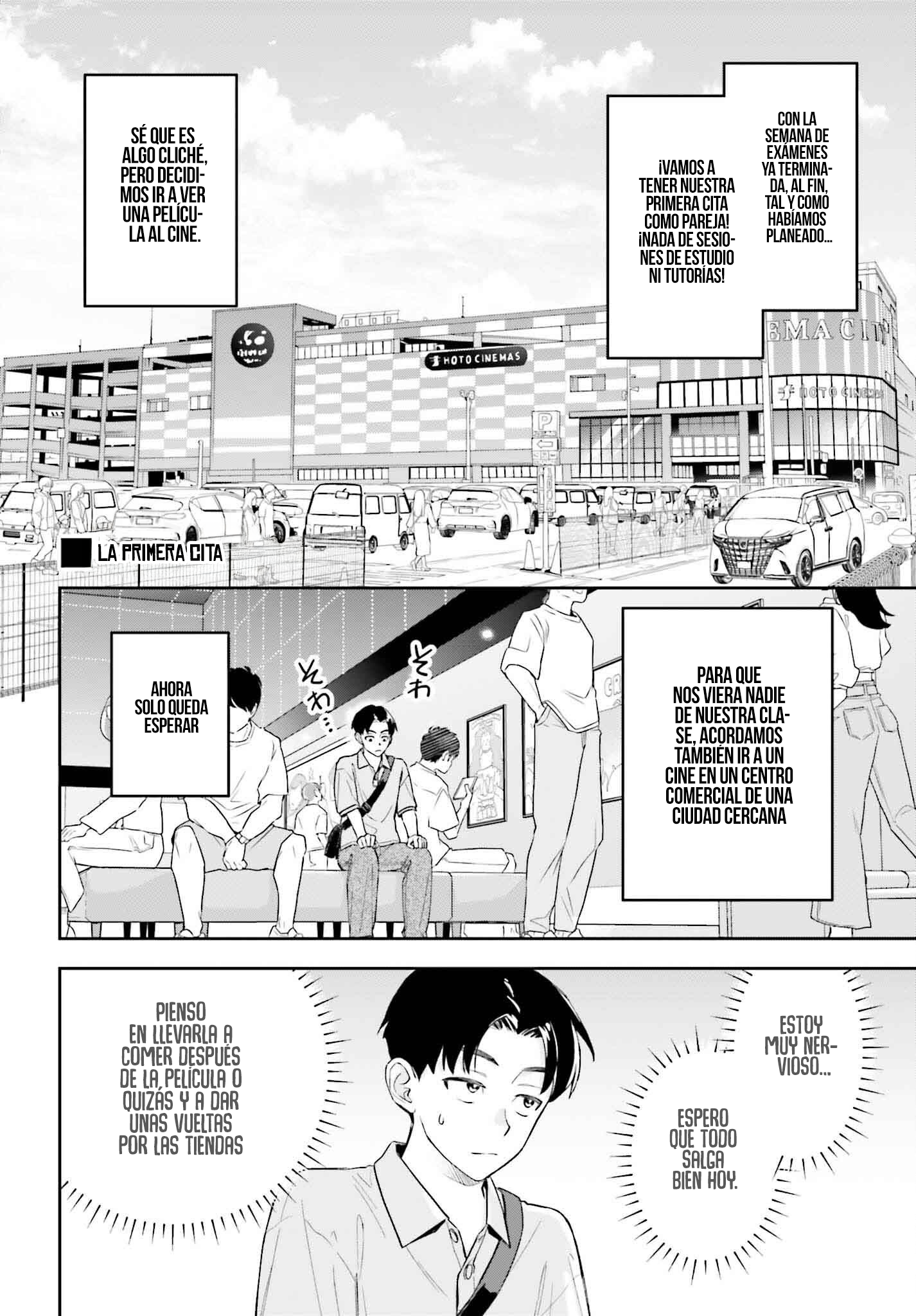 Boku no Kanojo wa Dekkawaii Capitulo 7: La primera cita página 3