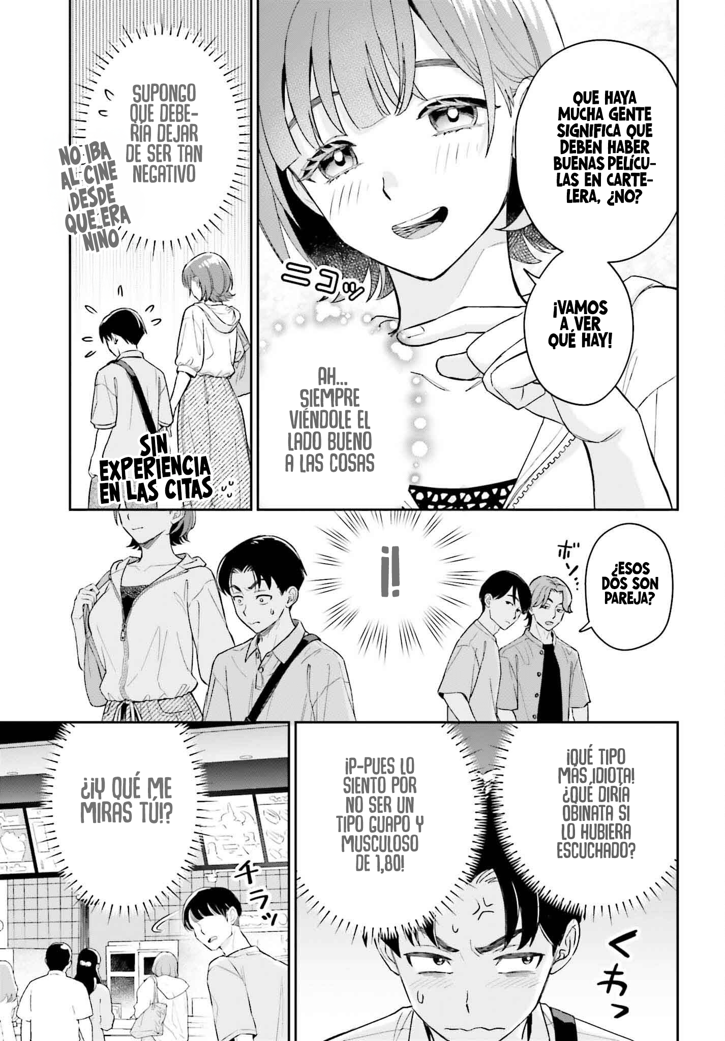Boku no Kanojo wa Dekkawaii Capitulo 7: La primera cita página 8